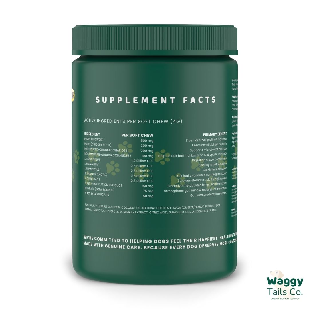 Waggy Tails Co: Tribiome Belly Bites™